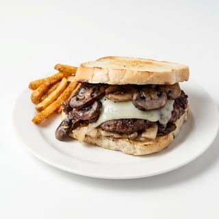 Mushroom Swiss Burger