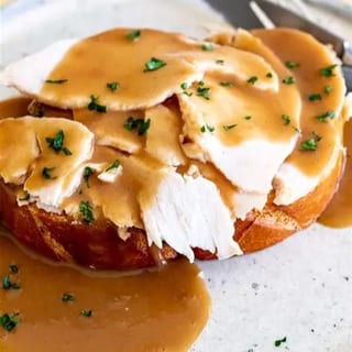 Hot Open Face Turkey with Gravy