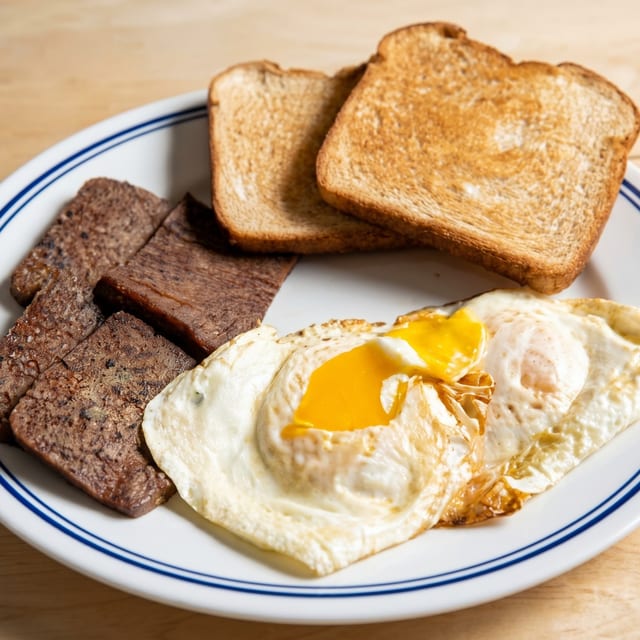 Scrapple and Eggs.