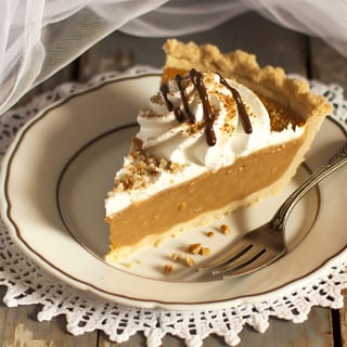 Gluten Free Peanut Butter Pie Slice