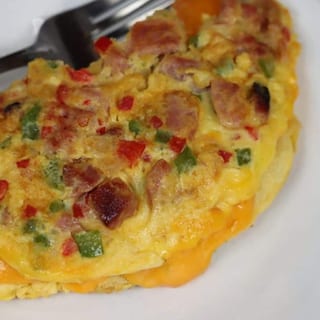 Western Omelet with Cheese