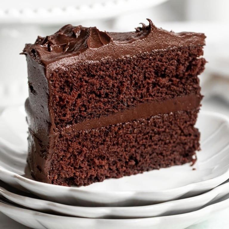 Delicious Chocolate Cake Awaits